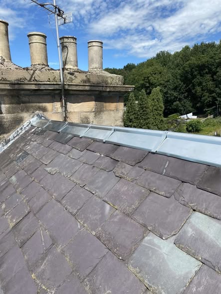 Leadwork and roof detailing completed by Anderson Roofing & Building in Falkirk