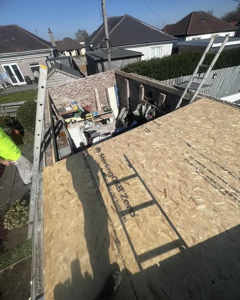 PVC cladding replacement completed by Anderson Roofing & Building in Falkirk